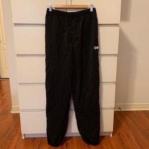 FILA Black Track Joggers - Size: Small